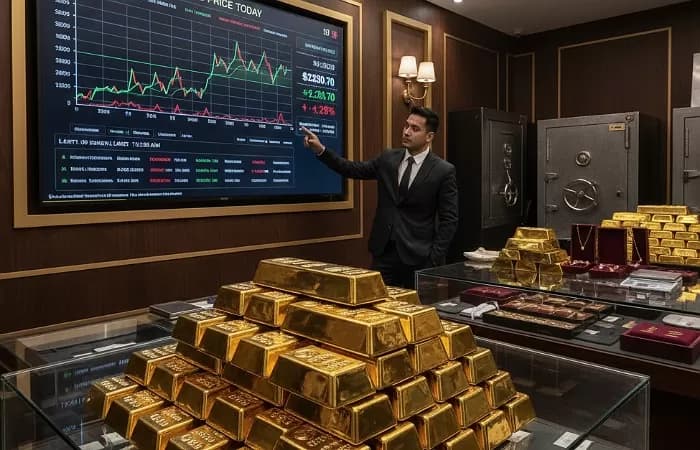 Analisis Mendalam: Mengapa Emas Turun dan Saham Menguat di Akhir 2025?